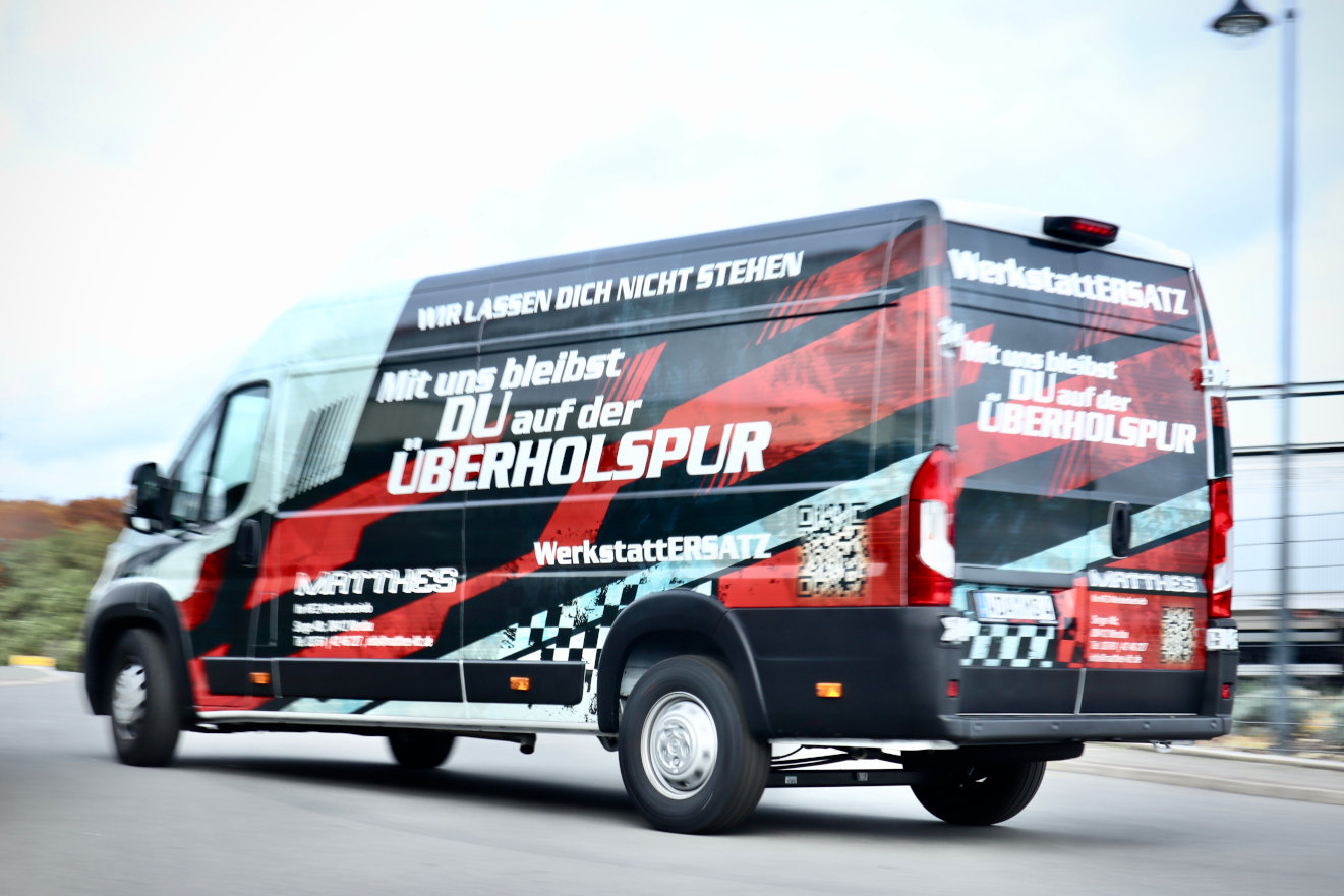 Ihre Firma bleibt mobil – mit dem neuen Werkstattersatz-Transporter von Matthes KFZ in Werdau!